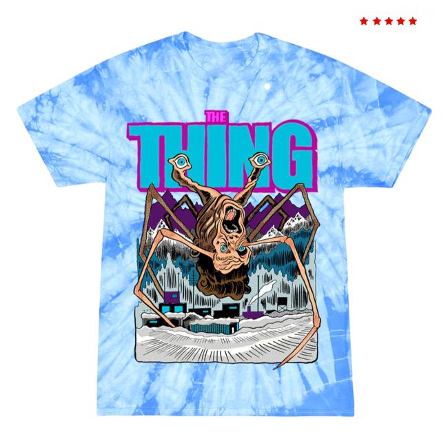 Official Cavity Colors The Thing Norris Monster Tie Dye Shirt 3D Cavitycolors