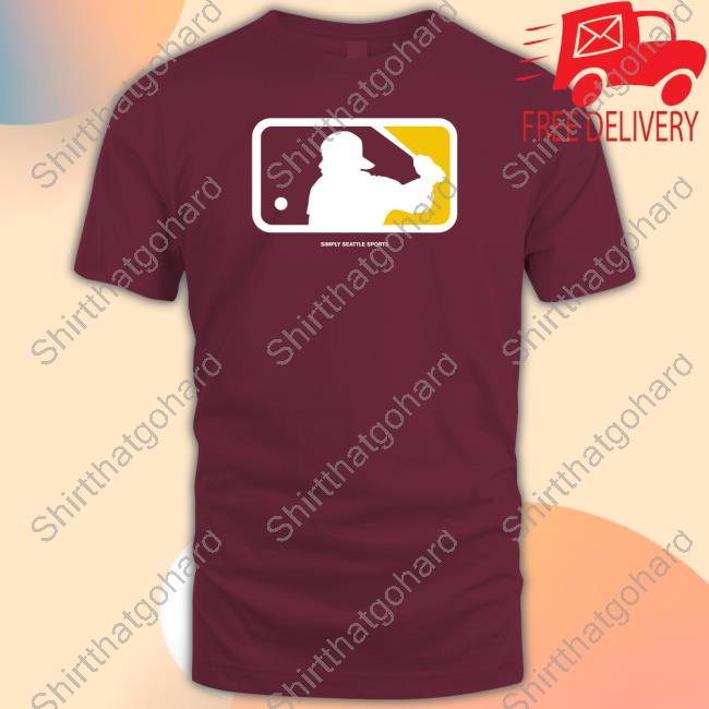 Simply Seattle Sports The Kid Logo Royal T Shirt