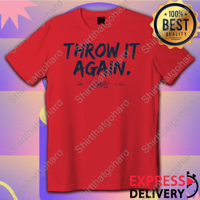 Rotowear Tyler Matzek Throw It Again T Shirt