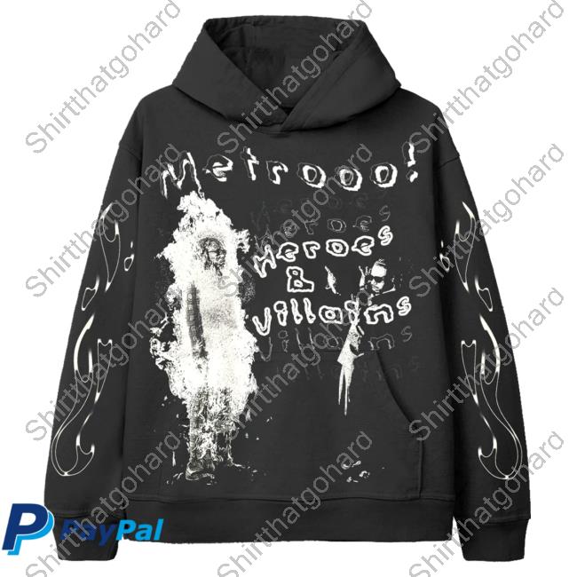 Official Metro Boomin Clothing Store Shop Metrooo! Crew neck Sweatshirt Metroboominshop Merch