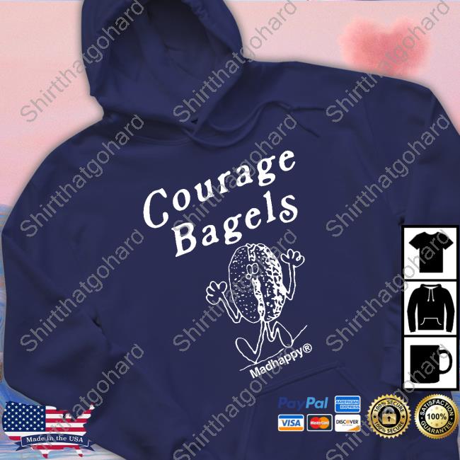 Courage Bagels Fleece Long Sleeve T-Shirt