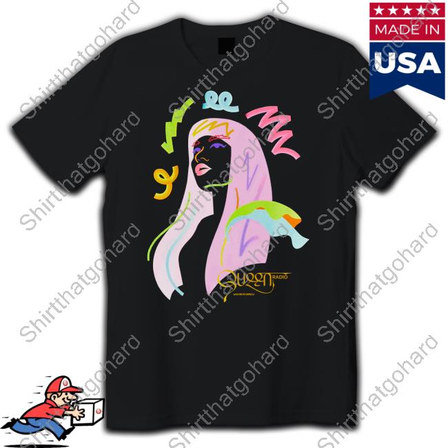 Official Queen Radio With Nicki Minaj Merch Queen Radio Icon Hoodie
