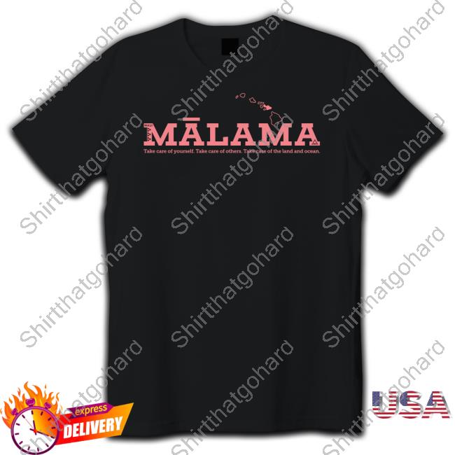 Play Salty Merch Mālama Maui Strong Shirt
