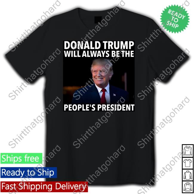 Old School Eddie Donald Trump Will Always Be The People's President Shirt