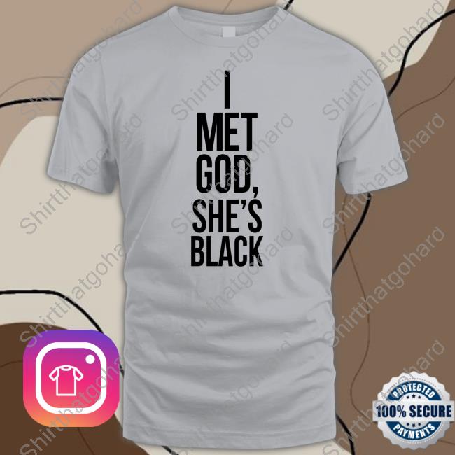 I Met God She's Black Tank