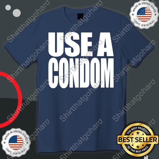 Official Rihanna Use A Condom Long Sleeve Tee