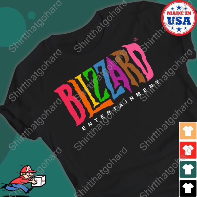 Official Blizzard Merch Blizzard Entertainment Pride Logo Hoodie