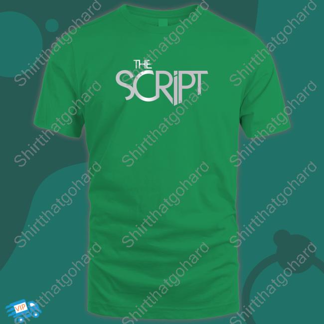 The Script Store The Script Logo Shirt