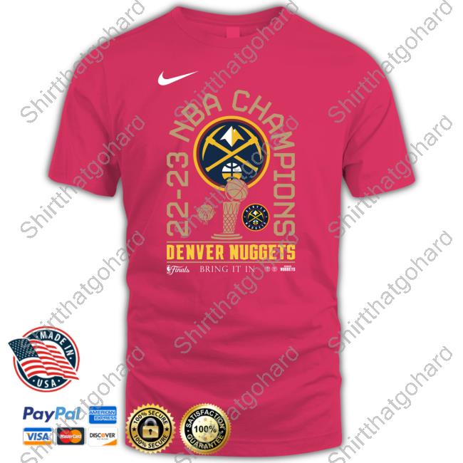 Official Oregonlive Denver Nuggets Finals Champions Bring It In 2023 Hoodie