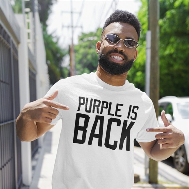 Purple Is Back Hoodie