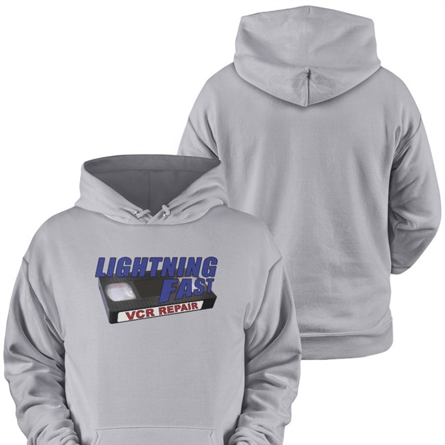 Red Letter Media Merch Lightning Fast Vcr Repair Shirt