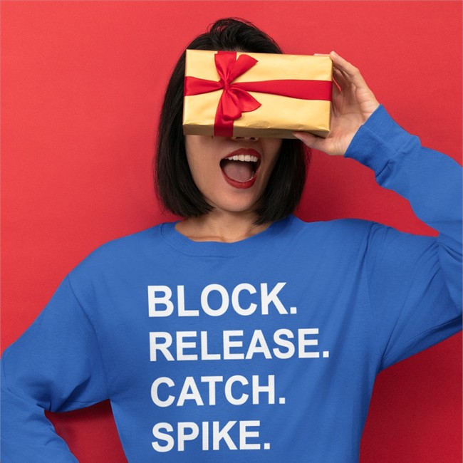 Block Release Catch Spike Shirts