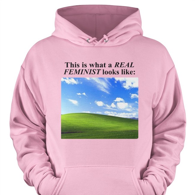 This Is What A Real Feminist Looks Like Shirt White
