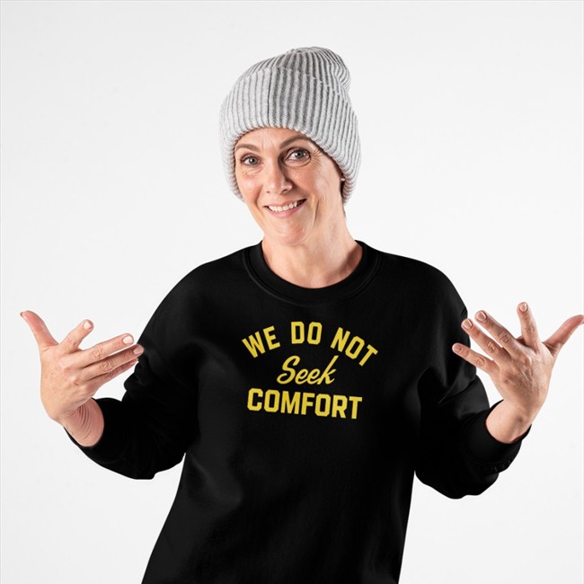 Tomlin’s We Do Not Seek Comfort Shirts Mike Tomlin Pittsburgh Steelers Brooke Pryor