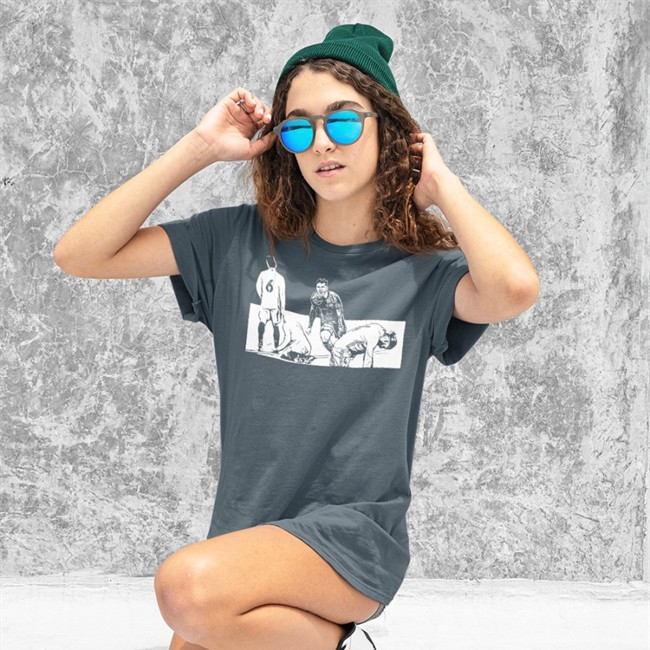 The Byline Store The Madrid Dagger Hooded Sweatshirt Alex Goldberg
