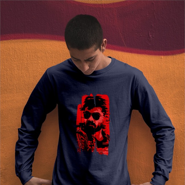 StrDeejay Simbu Graphic Long Sleeve SilambarasanTR VendhuThanindhathuKaadu