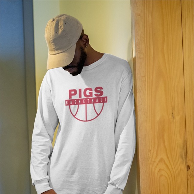 Pigs Basketball T Shirt Eric Musselman