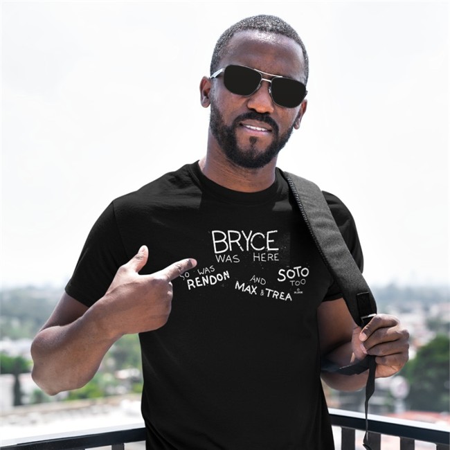 Breakingt Merch Bryce Was Here So Was Rendon And Max & Trea Soto Too Hoodie