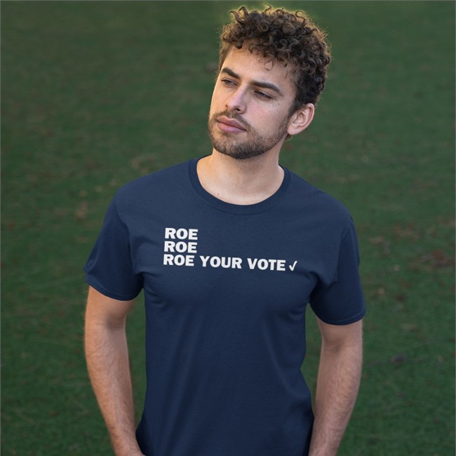 CAHeidelberger Roe Roe Roe Your Vote T Shirt