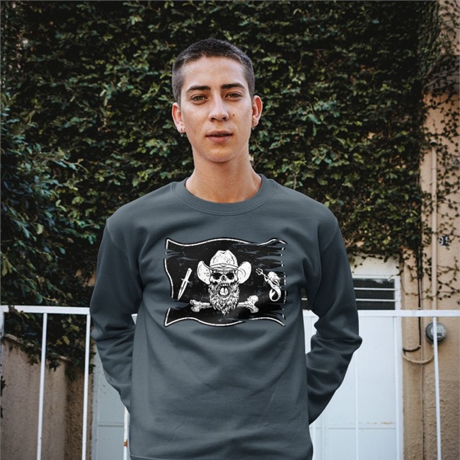 Robert Oberst Merch Ranch Flag Hooded Sweatshirt