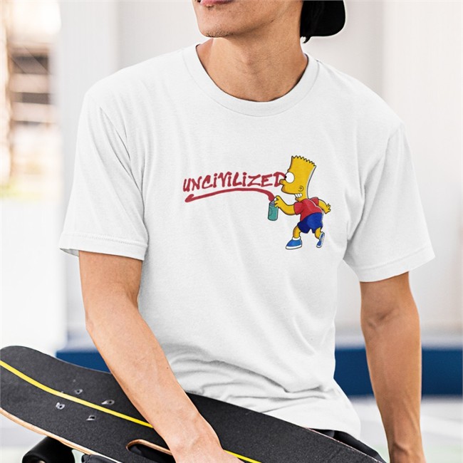 Uncivilized Merch Uncivilized El Barto Tee Shirt