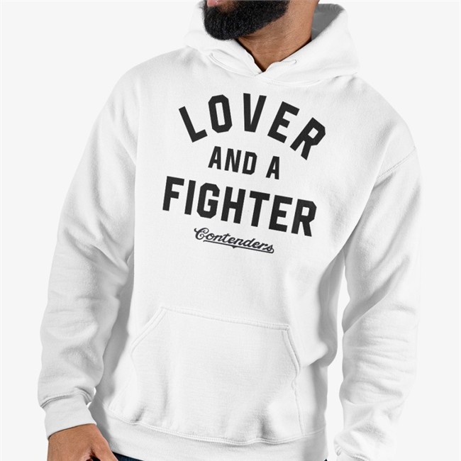 Contenders Clothing Merch Lover And A Fighter Tee Shirt Justin Preece