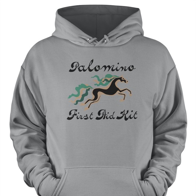 Palomino Horse Illustration Shirt Firstaidkitband First Aid Kit Merch