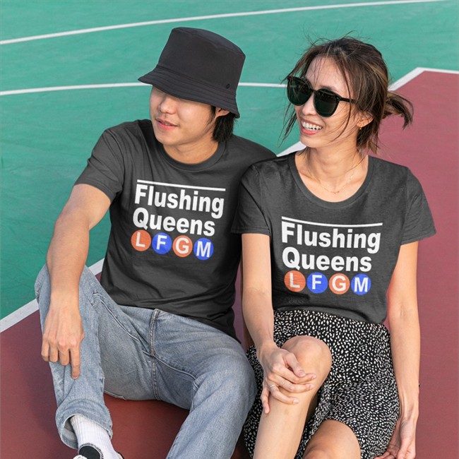Flushing Queens Lfgm Shirt Black MarkGriffithATL Mark Griffith