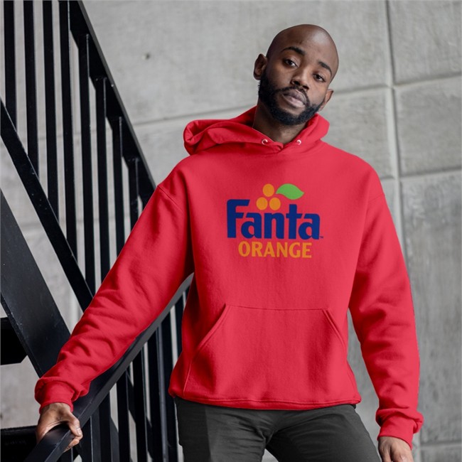 Fanta Orange Baseball Sleeve Tee