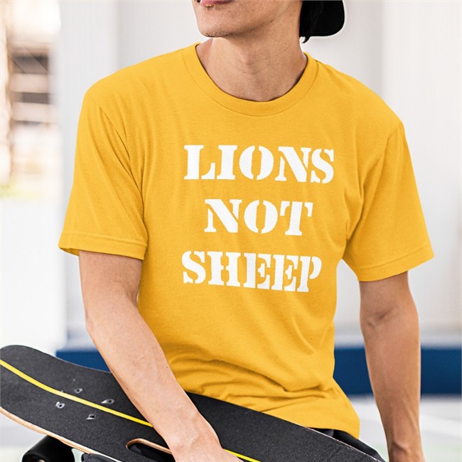 Bens Hoops Lions Not Sheep Shirt