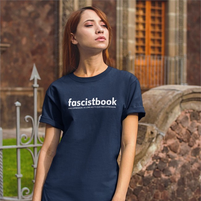 Five Times August Merch Fascistbook Tank Top Free Expression As Long As It's Our Free Expression