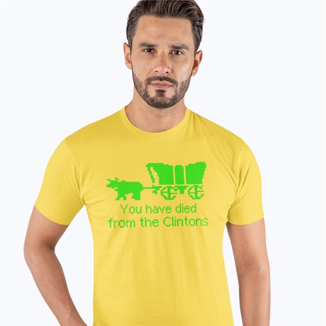 Shirts That Go Hard Merch You Have Died From The Clintons T Shirt