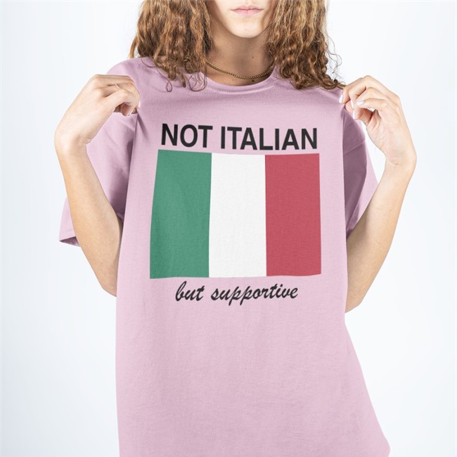 Vivian Le Not Italian But Supportive Tee Shithead Steve Merch