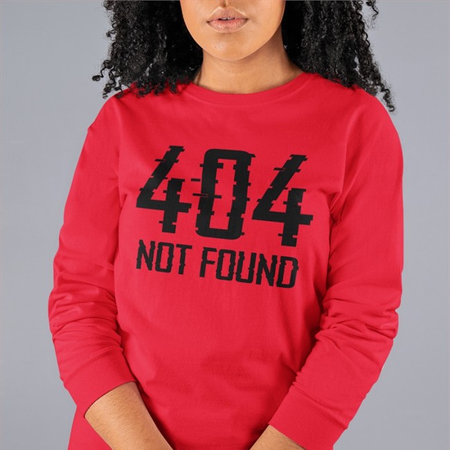 404 Not Found T Shirt White Fern Nicksfolklore