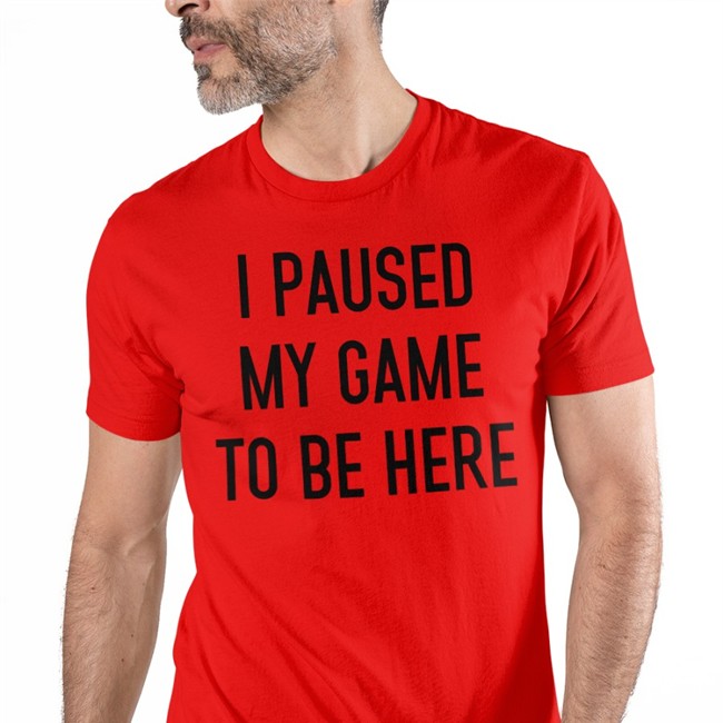 I Paused My Game Toe Here Shirt Denver Nuggets Bishop Nikola Jokic