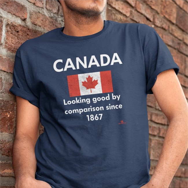 Black The Beaverton Merch Canada Looking Good By Comparison Since 1867 T Shirt