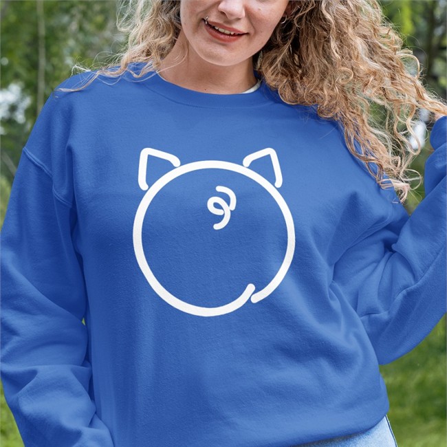 Pig Face Long Sleeve T Shirt Cute