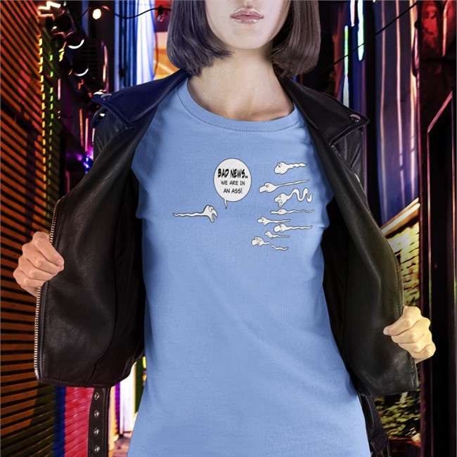 Hot Shirts That Go Hard Bad News We Are In An Ass Shirt Royal