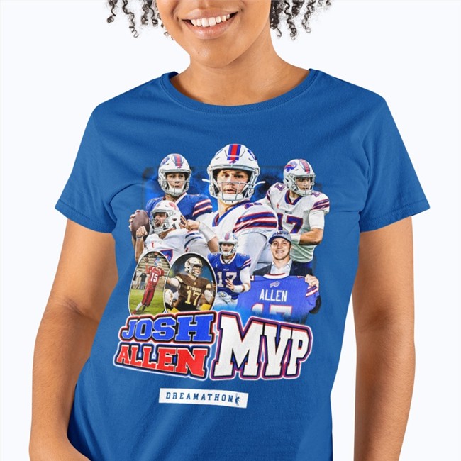 Dreamathon Shop Merch Josh Allen Mvp T Shirt Von Miller