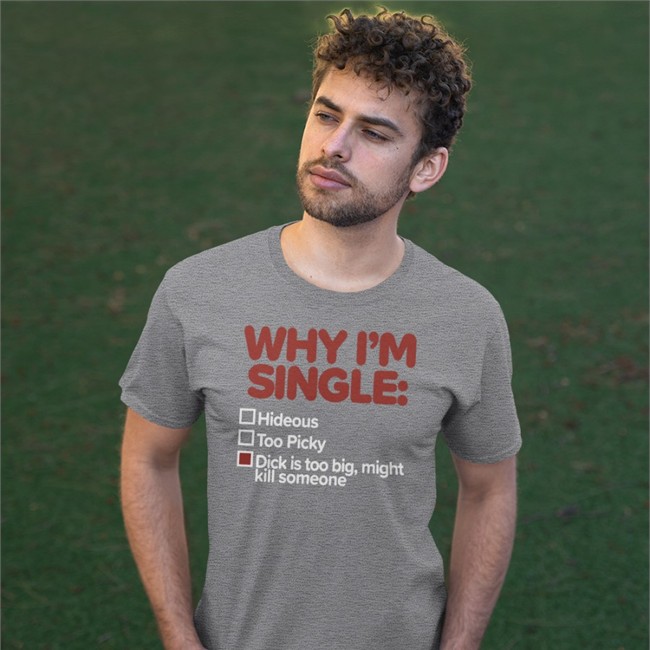 Shirts That Go Hard Why I'm Single Hideous Too Picky Dick Is Too Big Might Kill Someone Hat