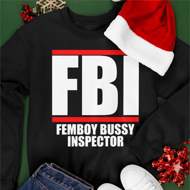 Shirtsthtgohard Fbi Femboy Bussy Inspector Tank Top Black
