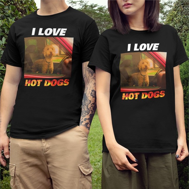 Shirts That Go Hard I Love Hot Dogs Long Sleeve The Good Shirts Merch