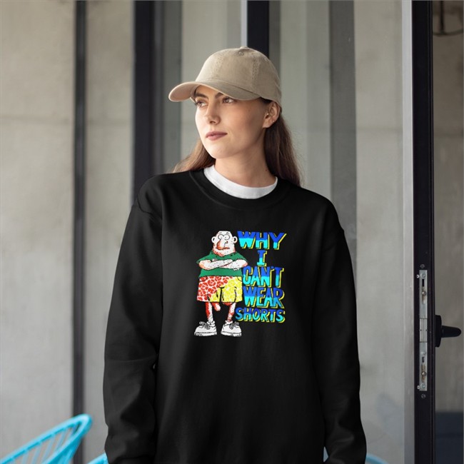 Mountee Store Why I Can't Wear Shorts Tee Boomer Core