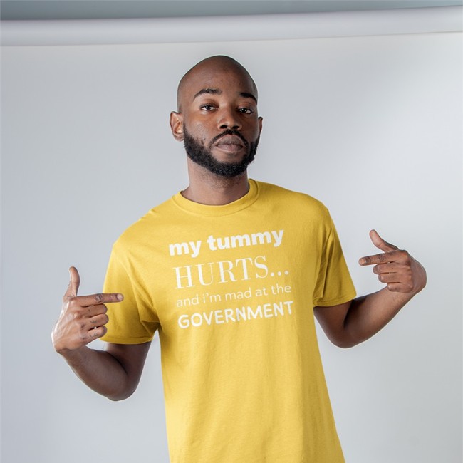 Primary Takes Provider My Tummy Hurts And I'm Mad At The Government New Hoodie Internet Hippo