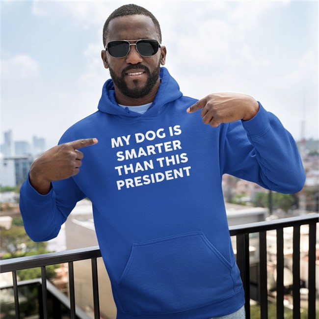 My Dog Is Smarter Than This President Shirt Allan Betz