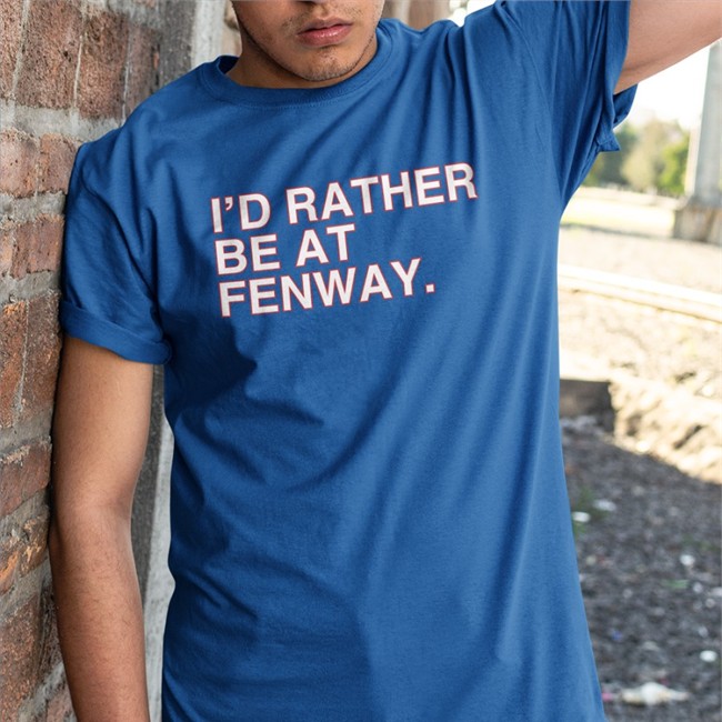 I'd Rather Be At Fenway Crewneck Sweatshirt