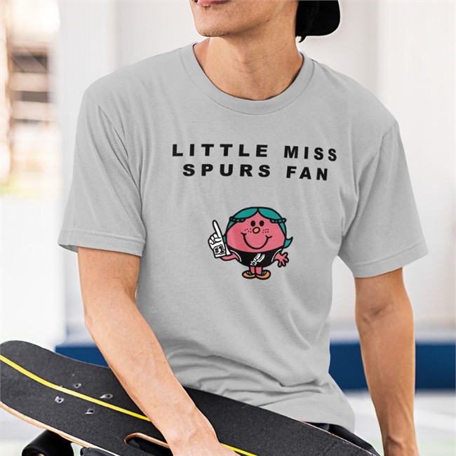 Little Miss Spurs Fan T Shirt