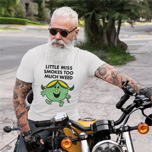 Ale Nandialexx Little Miss Smokes Too Much Weed Hoodie