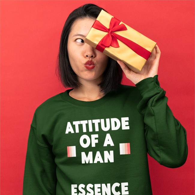 Funny Attitude Of A Man Essence Of A Woman Shirt By Shirts That Go Hard