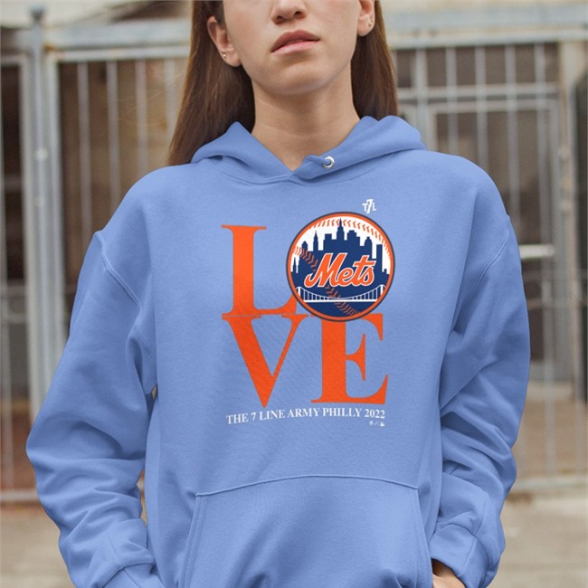 The 7 Line Shop Love Mets The 7 Line Army Philly 2022 shirt